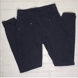 Spanx Alexia Black High Waist Ankle Skinny Jeans